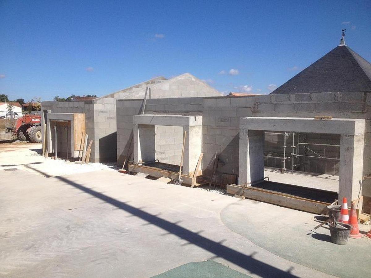 Modenature de la façade